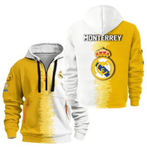 Real Madrid Hoodie Half Zipper Club World Cup 2025 For Fan Real Madrid HVN1103RM070225HODZ