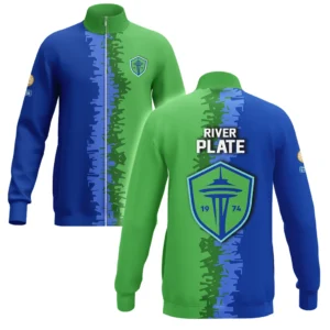 Seattle Sounders Stand Collar Jacket Club World Cup 2025 For Fan Seattle Sounders HVN1103SS070225SCJ