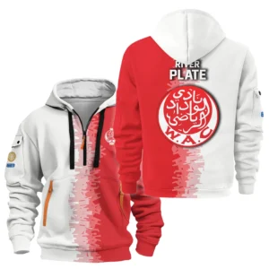 Wydad Casablanca Hoodie Half Zipper Club World Cup 2025 For Fan Wydad Casablanca HVN1103WY070225HODZ