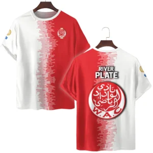 Wydad Casablanca T-Shirt Club World Cup 2025 For Fan Wydad Casablanca HVN1103WY070225TS3D
