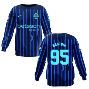 Alessandro Bastoni Internazionale Milano Sweatshirt  For Fan Alessandro Bastoni HVN1104AB070225SW