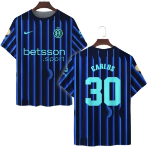 Carlos Augusto Internazionale Milano T-Shirt  For Fan Carlos Augusto HVN1104CA070225TS3D