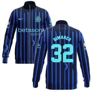 Federico Dimarco Internazionale Milano Stand Collar Jacket  For Fan Federico Dimarco HVN1104FD070225SCJ