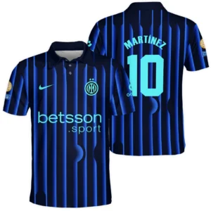Lautaro MartÃ­nez Internazionale Milano Polo Shirt  For Fan Lautaro MartÃ­nez HVN1104LM070225POS