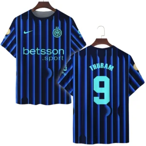 Marcus Thuram Internazionale Milano T-Shirt  For Fan Marcus Thuram HVN1104MT070225TS3D