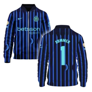 Yann Sommer Internazionale Milano Bomber Jacket  For Fan Yann Sommer HVN1104YS070225BOB