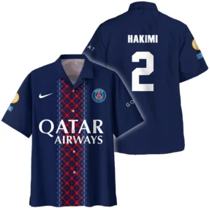 Achraf Hakimi Paris Saint-Germain Hawaiian shirt  For Fan Achraf Hakimi HVN1105AH070225HAW