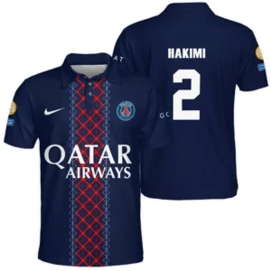 Achraf Hakimi Paris Saint-Germain Polo Shirt  For Fan Achraf Hakimi HVN1105AH070225POS