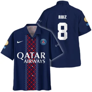 Fabian Ruiz Paris Saint-Germain Hawaiian shirt  For Fan Fabian Ruiz HVN1105FR070225HAW
