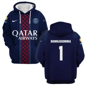 Gianluigi Donnarumma Paris Saint-Germain Hoodie  For Fan Gianluigi Donnarumma HVN1105GD070225HOD
