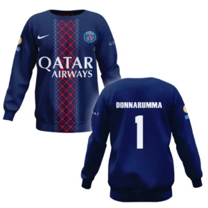 Gianluigi Donnarumma Paris Saint-Germain Sweatshirt  For Fan Gianluigi Donnarumma HVN1105GD070225SW