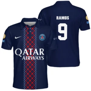 Goncalo Ramos Paris Saint-Germain Polo Shirt  For Fan Goncalo Ramos HVN1105GR070225POS