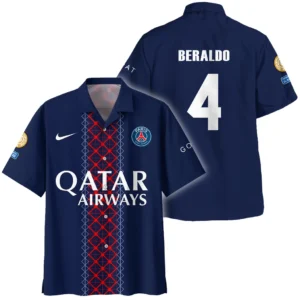 Lucas Beraldo Paris Saint-Germain Hawaiian shirt  For Fan Lucas Beraldo HVN1105LB070225HAW