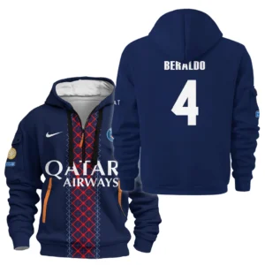 Lucas Beraldo Paris Saint-Germain Hoodie Half Zipper  For Fan Lucas Beraldo HVN1105LB070225HODZ
