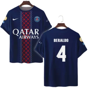 Lucas Beraldo Paris Saint-Germain T-Shirt  For Fan Lucas Beraldo HVN1105LB070225TS3D