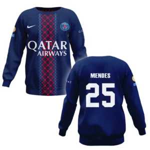 Nuno Mendes Paris Saint-Germain Sweatshirt  For Fan Nuno Mendes HVN1105NM070225SW