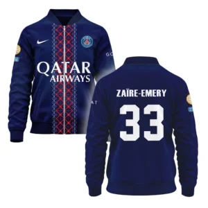 Warren Zaire-Emery Paris Saint-Germain Bomber Jacket  For Fan Warren Zaire-Emery HVN1105WZE070225BOB