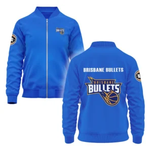 Brisbane Bullets Bomber Jacket NBL 2025 For Fan Brisbane Bullets HVN1107BB070325BOB