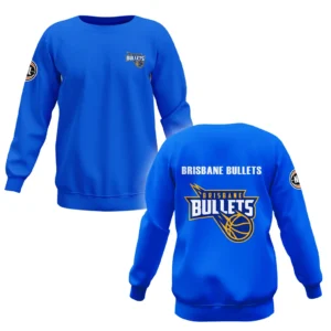 Brisbane Bullets Sweatshirt NBL 2025 For Fan Brisbane Bullets HVN1107BB070325SW