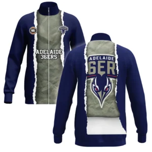 Adelaide 36ers Stand Collar Jacket NBL 2025 For Fan Adelaide 36ers HVN1124AD071425SCJ