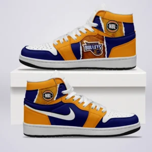 Brisbane Bullets Air Jordan 1 High NBL 2025 For Fan Brisbane Bullets HVN1124BB071425SH