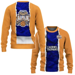 Cairns Taipans Sweatshirt NBL 2025 For Fan Cairns Taipans HVN1124CT071425SW