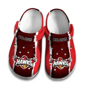 Illawarra Hawks Crocs NBL 2025 For Fan Illawarra Hawks HVN1124IH071425CRO