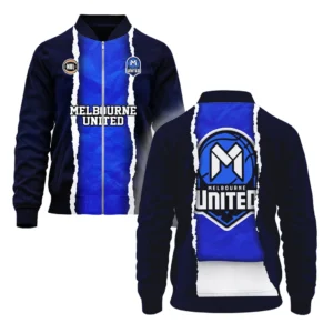 Melbourne United Bomber Jacket NBL 2025 For Fan Melbourne United HVN1124MU071425BOB