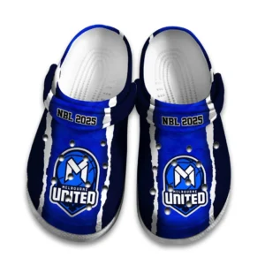 Melbourne United Crocs NBL 2025 For Fan Melbourne United HVN1124MU071425CRO