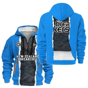 New Zealand Breakers Hoodie Half Zipper NBL 2025 For Fan New Zealand Breakers HVN1124NB071425HODZ