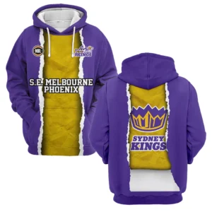 Sydney Kings Hoodie NBL 2025 For Fan Sydney Kings HVN1124SK071425HOD