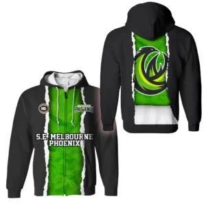 S.E. Melbourne Phoenix Zipper Hoodie NBL 2025 For Fan S.E. Melbourne Phoenix HVN1124SP071425ZHD