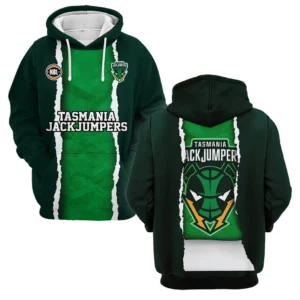 Tasmania JackJumpers Hoodie NBL 2025 For Fan Tasmania JackJumpers HVN1124TJ071425HOD