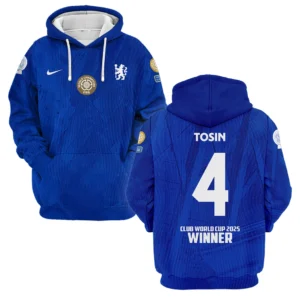 Tosin Adarabioyo Chelsea Hoodie  Club World Cup 2025 Champions For Fan Tosin Adarabioyo HVN1129TA071425HOD