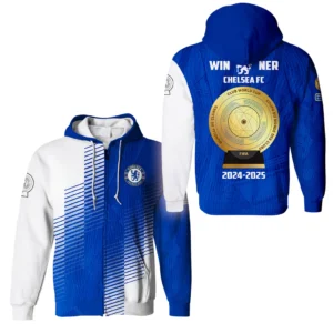 Chelsea Zipper Hoodie Club World Cup 2025 Champions For Fan Chelsea HVN11301130071425ZHD