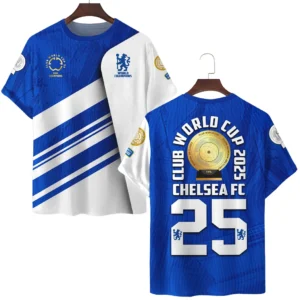 Chelsea T-Shirt Club World Cup 2025 Champions For Fan Chelsea HVN11311131071425TS3D