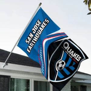 San Jose Earthquakes Flags  MLS 2025 For Fan San Jose Earthquakes HVN1187SJE073125FL