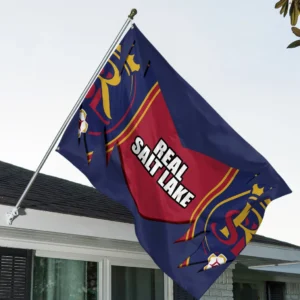 Real Salt Lake Flags  MLS 2025 For Fan Real Salt Lake HVN1188RSL073125FL