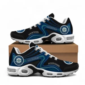 Seattle Mariners Fans Gift TN Shoes, All Over Print TN Shoes For Sport Fan, Custom Name MLB144072325003