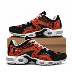 Baltimore Orioles Fans Gift TN Shoes, All Over Print TN Shoes For Sport Fan, Custom Name MLB144072325010