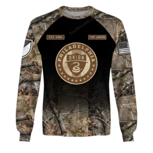 Philadelphia Union Sweatshirt , All Over Print Sweatshirt  Philadelphia Union MLS04742027