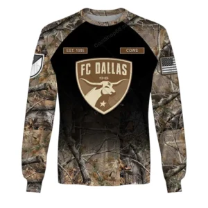 Dallas Sweatshirt , All Over Print Sweatshirt  Dallas MLS04742038