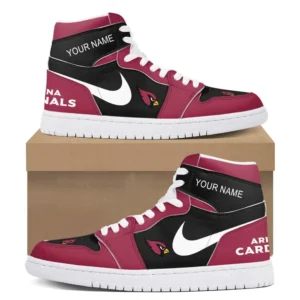 Arizona Cardinals Fans Gift Air Jordan 1 High, All Over Print Air Jordan 1 High For Sport Fan, Custom Name NFL1340722144