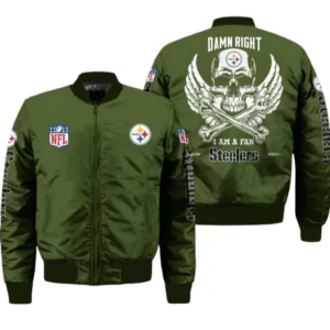 Pittsburgh Steelers Fans Gift Bomber Jacket, All Over Print Bomber Jacket For Sport Fan NFL136072425123