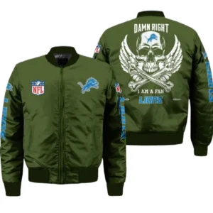 Detroit Lions Fans Gift Bomber Jacket, All Over Print Bomber Jacket For Sport Fan NFL136072425141
