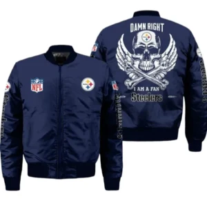 Pittsburgh Steelers Fans Gift Bomber Jacket, All Over Print Bomber Jacket For Sport Fan NFL136072425144