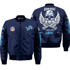 Detroit Lions Fans Gift Bomber Jacket, All Over Print Bomber Jacket For Sport Fan NFL136072425162