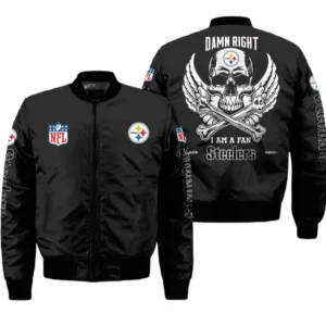 Pittsburgh Steelers Fans Gift Bomber Jacket, All Over Print Bomber Jacket For Sport Fan NFL136072425166