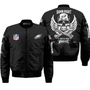 Philadelphia Eagles Fans Gift Bomber Jacket, All Over Print Bomber Jacket For Sport Fan NFL136072425173