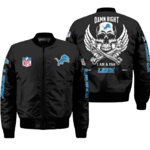 Detroit Lions Fans Gift Bomber Jacket, All Over Print Bomber Jacket For Sport Fan NFL136072425187